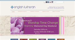 Desktop Screenshot of englishlutheran.org