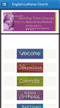 Mobile Screenshot of englishlutheran.org